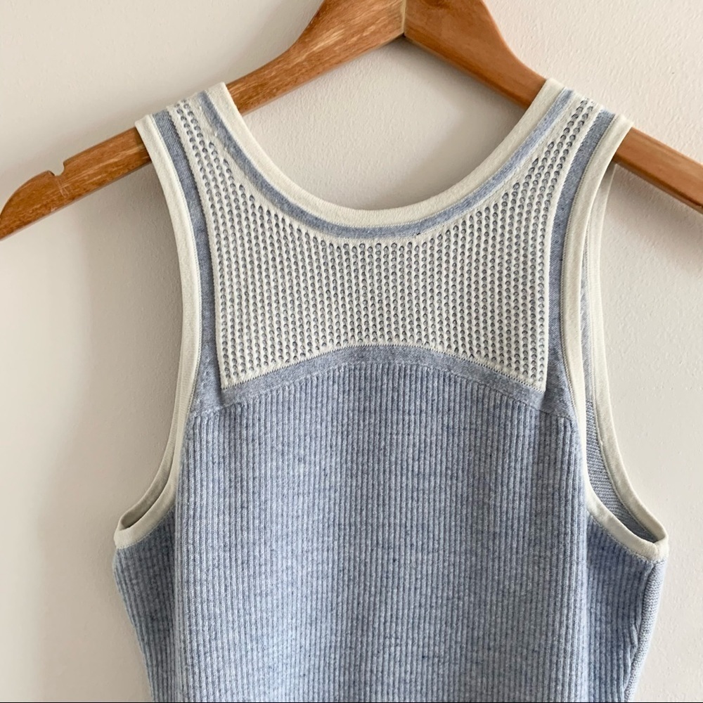 Nike Racerback Knit Cotton Stretch Ribbed Tank Top - Picture 8 of 13